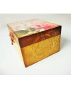 Steampunk Watch Box, Wooden Watch Box, Wooden Watch Case or Jewelry Box, Handcrafted Watch Box